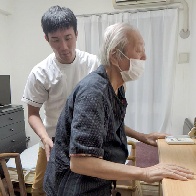 お客様のリハビリの様子